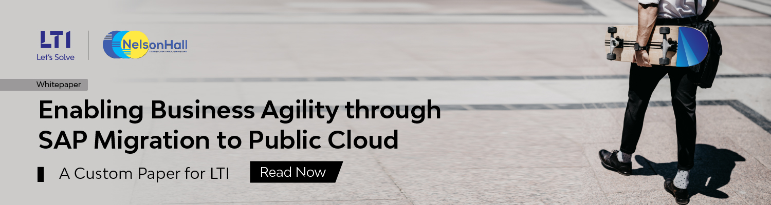 Enabling Business Agility through SAP Migration to Public Cloud