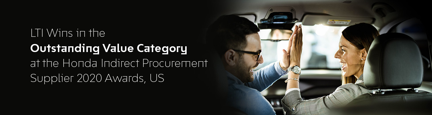 LTI Wins At Honda Indirect Procurement Supplier Awards 2020