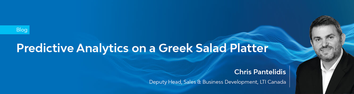 One Greek Salad with Predictive Analytics