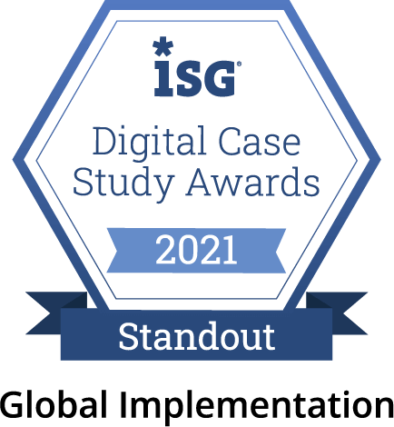 isg digital case study awards 2021