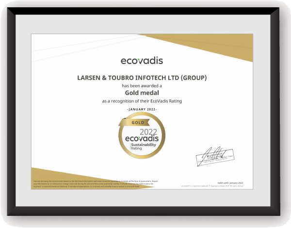 Ecovadis-Certificate