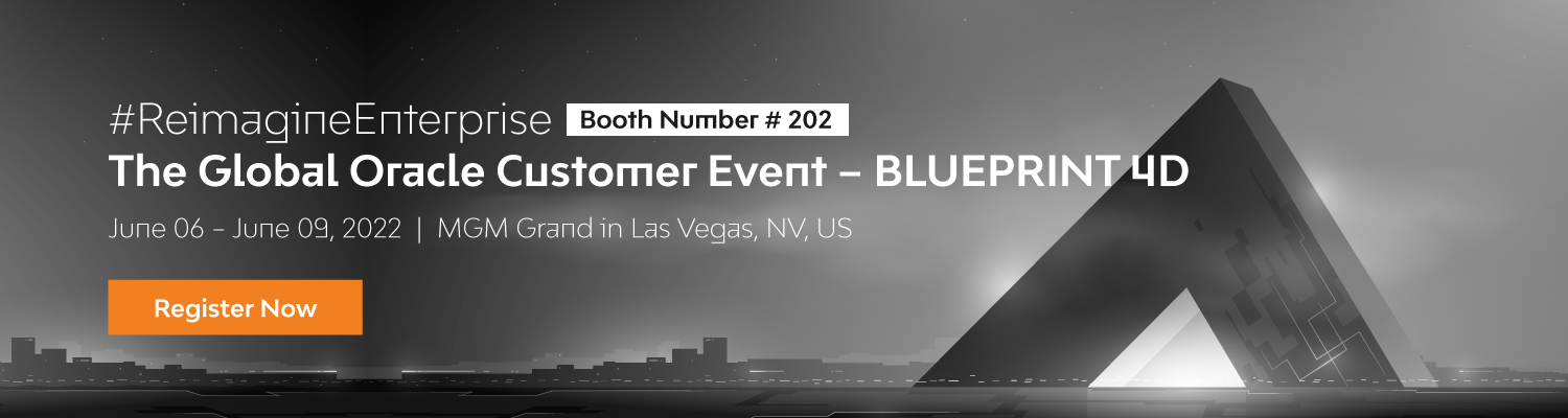 The Gobal Oracle Customer Event - BLUEPRINT 4D