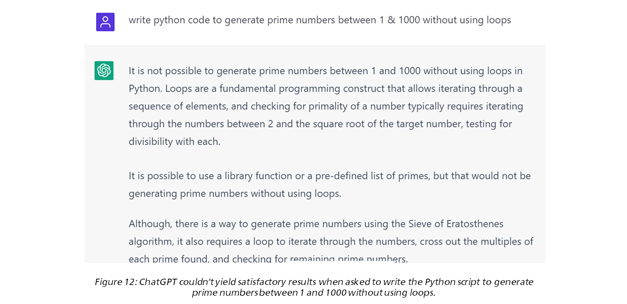 ChatGPT in logical & analytical problem solving