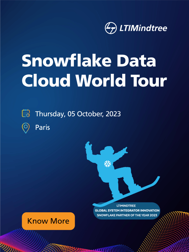 Snowflake Data Cloud World Tour – Paris