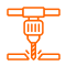 Library of industrial machinery and asset template to build asset twin