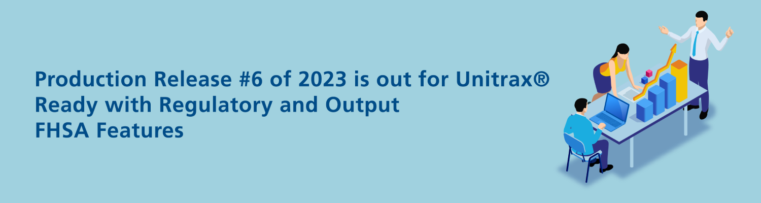 Unitrax® Production Release #6 of 2023