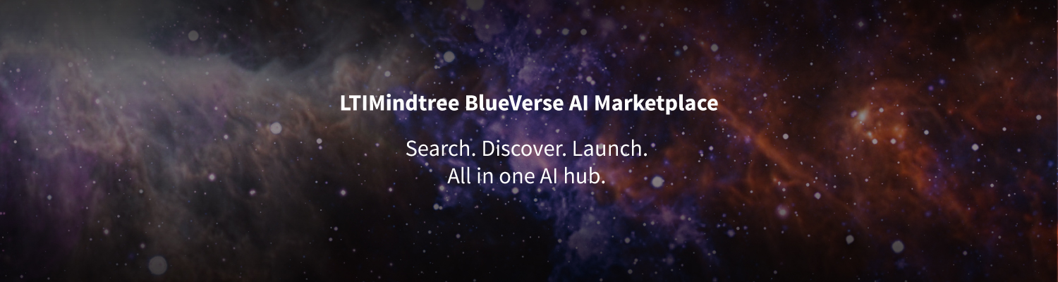 LTIMindtree BlueVerse AI Marketplace: Search. Discover. Launch. All in one AI hub.