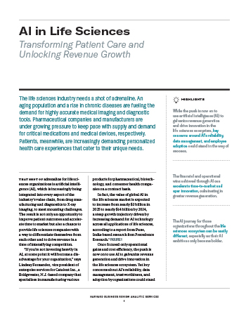 AI in Life Sciences AI in Life Sciences