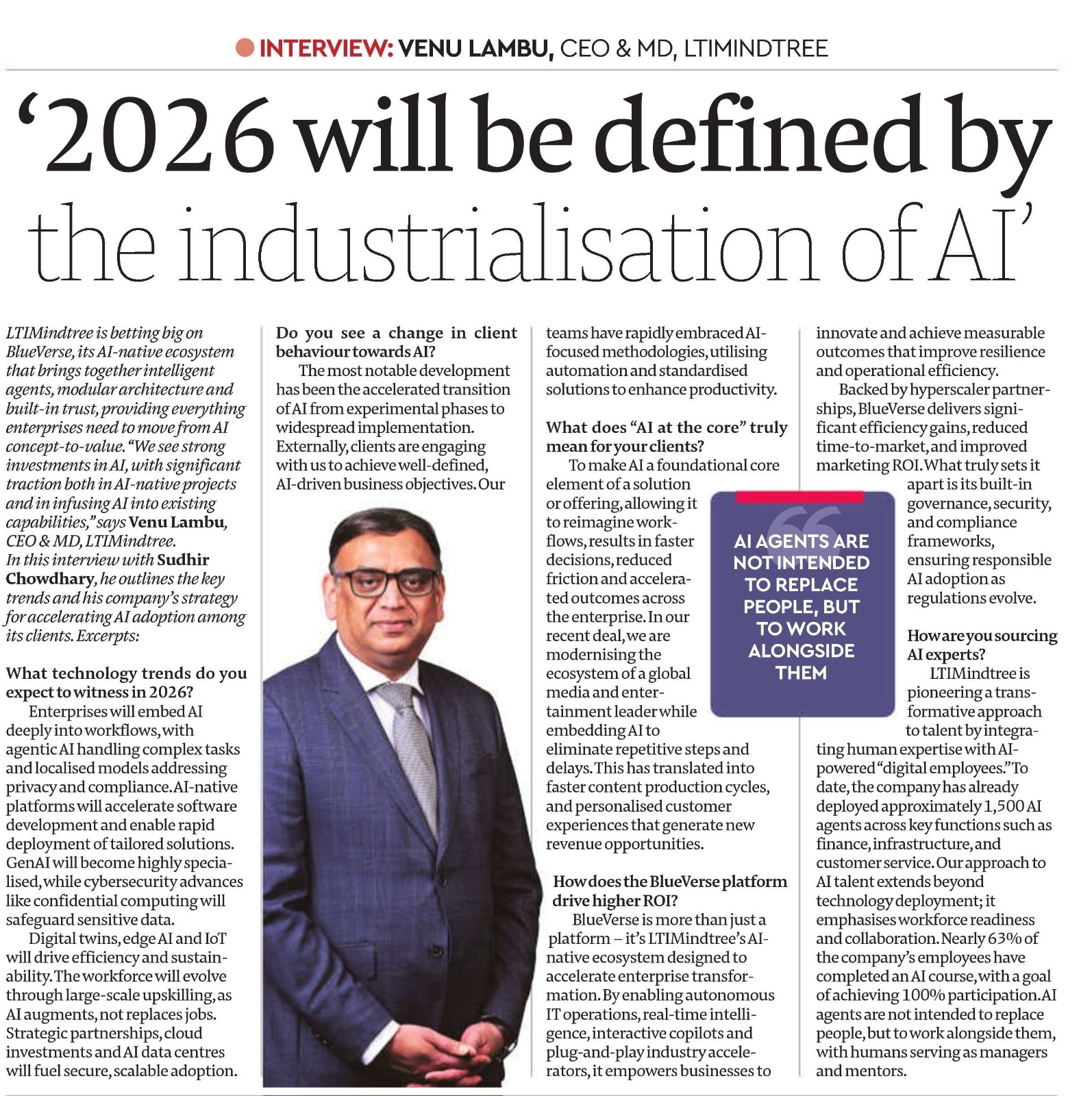 2026 will be defined by the industrialisation of AI